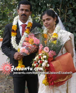 Jaison Elizabeth Wedding Photos Thodanal Church Pala